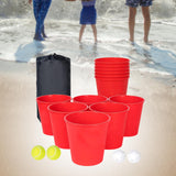 Maxbell Maxbell Toss Game Set Portable Pool Toys Supplies Yard Beach Outdoor Giant Pong