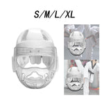 Maxbell Maxbell Karate Headgear Face Mask Boxing Helmet for Martial Arts Kickboxing Sparring S