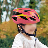 Maxbell Maxbell Kids Bike Helmet Adjustable Chin Strap Comfortable Shockproof Sports Helmets Pink