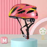 Maxbell Maxbell Kids Bike Helmet Adjustable Chin Strap Comfortable Shockproof Sports Helmets Pink