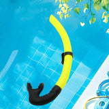 Maxbell Maxbell Scuba Diving Snorkel Water Sports Snorkeling PVC Supplies Snorkeling Snorkel Yellow