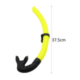 Maxbell Maxbell Scuba Diving Snorkel Water Sports Snorkeling PVC Supplies Snorkeling Snorkel Yellow
