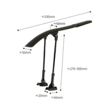 Maxbell Maxbell Road Bike Mudguard Cycling Tire Bike Wheel Mudflap Cover for Mountain Bike