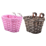 Maxbell Maxbell Bike Basket Detachable Multifunction Bicycle Basket for Boys Children Sports Pink