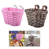 Maxbell Maxbell Bike Basket Detachable Multifunction Bicycle Basket for Boys Children Sports Pink