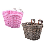 Maxbell Maxbell Bike Basket Detachable Multifunction Bicycle Basket for Boys Children Sports Pink