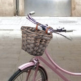 Maxbell Maxbell Bike Basket Detachable Multifunction Bicycle Basket for Boys Children Sports Dark Brown