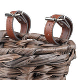 Maxbell Maxbell Bike Basket Detachable Multifunction Bicycle Basket for Boys Children Sports Dark Brown