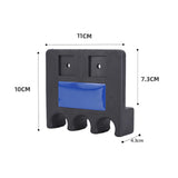 Maxbell Maxbell Pool Cue Stand Pool Stick Holder for Billiard Players Community Center Clubs 3 Holes