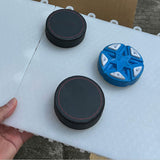 Maxbell 2x4 Pieces Ice Hockey Board PETG Sports Training Tool Smooth Surface Hockey Pad