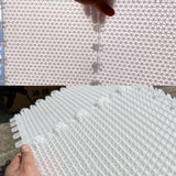 Maxbell 2x4 Pieces Ice Hockey Board PETG Sports Training Tool Smooth Surface Hockey Pad