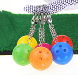 Maxbell Maxbell 6Pcs Ball Keychains Key Chains Bag Pendant Car Keyring for Birthday Backpack