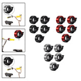 Maxbell Maxbell 5 Pieces Bike Bell Waterproof Bicycle Handlebar Bell for Road Bikes Supplies Black