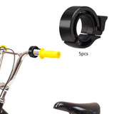 Maxbell Maxbell 5 Pieces Bike Bell Waterproof Bicycle Handlebar Bell for Road Bikes Supplies Black