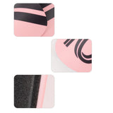 Maxbell Maxbell 1 Pair Soccer Shin Guards Exercise Training Protective Pads for Men Kid Girl pink black and XS