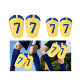 Maxbell Maxbell 2 Pieces Soccer Shin Guards Soccer Shin Pads for Volleyball Football Outdoor S