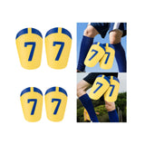 Maxbell Maxbell 2 Pieces Soccer Shin Guards Soccer Shin Pads for Volleyball Football Outdoor S