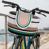 Maxbell Maxbell Bike Basket Detachable Bicycle Front Basket for Picnic Cycling Mountain Bike Green