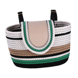 Maxbell Maxbell Bike Basket Detachable Bicycle Front Basket for Picnic Cycling Mountain Bike Green