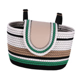 Maxbell Maxbell Bike Basket Detachable Bicycle Front Basket for Picnic Cycling Mountain Bike Green