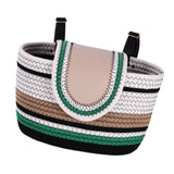 Maxbell Maxbell Bike Basket Detachable Bicycle Front Basket for Picnic Cycling Mountain Bike Green