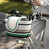 Maxbell Maxbell Bike Basket Detachable Bicycle Front Basket for Picnic Cycling Mountain Bike Green