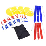 Maxbell Maxbell Flag Football Belts with Flags Equipment Waist Flag for Adults Outdoor Match 10 Belts