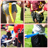 Maxbell Maxbell Flag Football Belts with Flags Equipment Waist Flag for Adults Outdoor Match 10 Belts