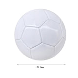 Maxbell Maxbell White Soccer Ball Game Training Ball Football for Boys and Girls Competition Size 5