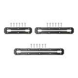Maxbell Maxbell Kayak Slide Rail Track Bracket Mounting Base Rack for Canoe Watercraft Boats 6inch