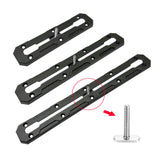Maxbell Maxbell Kayak Slide Rail Track Bracket Mounting Base Rack for Canoe Watercraft Boats 6inch