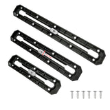 Maxbell Maxbell Kayak Slide Rail Track Bracket Mounting Base Rack for Canoe Watercraft Boats 6inch