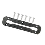 Maxbell Maxbell Kayak Slide Rail Track Bracket Mounting Base Rack for Canoe Watercraft Boats 6inch