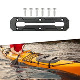 Maxbell Maxbell Kayak Slide Rail Track Bracket Mounting Base Rack for Canoe Watercraft Boats 6inch