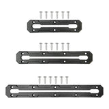 Maxbell Maxbell Kayak Slide Rail Track Bracket Mounting Base Rack for Canoe Watercraft Boats 6inch