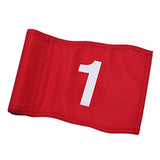 Maxbell Maxbell Golf Flags Nylon Equipment with Tube Inserted for Office Indoor Outdoor Yard 1