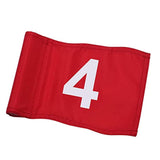 Maxbell Maxbell Golf Flags Nylon Equipment with Tube Inserted for Office Indoor Outdoor Yard 4