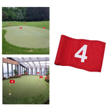 Maxbell Maxbell Golf Flags Nylon Equipment with Tube Inserted for Office Indoor Outdoor Yard 4