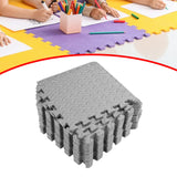 Maxbell Maxbell Floor Padding over Carpet Fitness Floor Tiles for Entertainment Activity Gym Gray