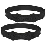 Maxbell Maxbell 2Pcs Patellar Strap for Men Women Knee Band for Basketball Volleyball Squats Black