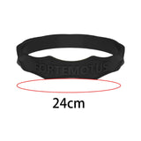 Maxbell Maxbell 2Pcs Patellar Strap for Men Women Knee Band for Basketball Volleyball Squats Black