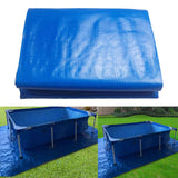 Maxbell Pools above Ground Cloth Cover Rectangle Pool Mat for Outdoor Protector Lawn 340cmx250cm