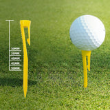 Maxbell Maxbell 10x Golf Tees Outdoor Lightweight Golf Practice for Men Women Golfer Players