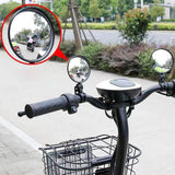 Maxbell Maxbell Bike Backsight Mirror Flexible Reflective Mirror Handlebar Mirror for Riding