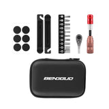Maxbell Maxbell Bike Repair Tool Set Cycling Tire Lever Ratchet Wrench Bicycle Multitool Kit with tire patch