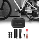 Maxbell Maxbell Bike Repair Tool Set Cycling Tire Lever Ratchet Wrench Bicycle Multitool Kit with tire patch