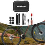 Maxbell Maxbell Bike Repair Tool Set Cycling Tire Lever Ratchet Wrench Bicycle Multitool Kit with tire patch