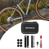 Maxbell Maxbell Bike Repair Tool Set Cycling Tire Lever Ratchet Wrench Bicycle Multitool Kit with tire patch