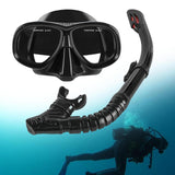 Maxbell Nearsighted Snorkel Set Diving Mask Swim Goggles for Scuba Diving Underwater Nearsighted 5.0D