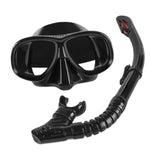 Maxbell Nearsighted Snorkel Set Diving Mask Swim Goggles for Scuba Diving Underwater Nearsighted 5.0D